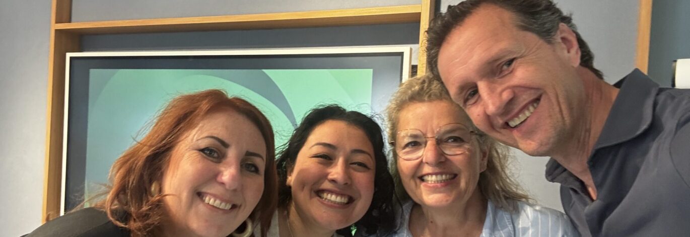 Innervida team aan het werk voor klant